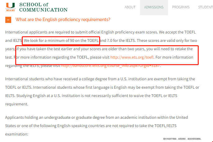 邁阿密大學托福分數要求.png 邁阿密大學托福分數要求.png