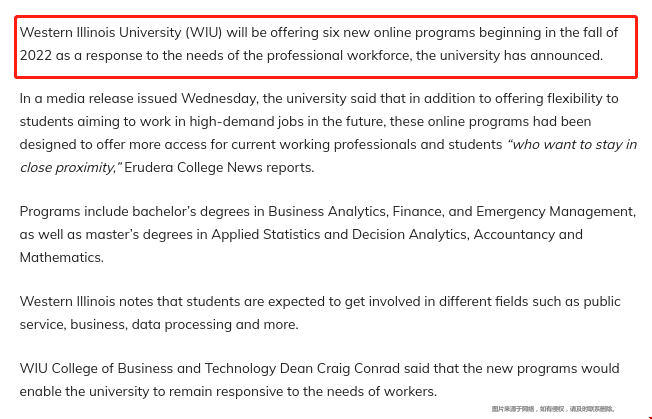 西伊利諾伊大學(xué)新增在線課程.png 西伊利諾伊大學(xué)新增在線課程.png