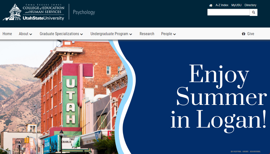 美國猶他州立大學有心理學專業嗎.png 美國猶他州立大學有心理學專業嗎.png