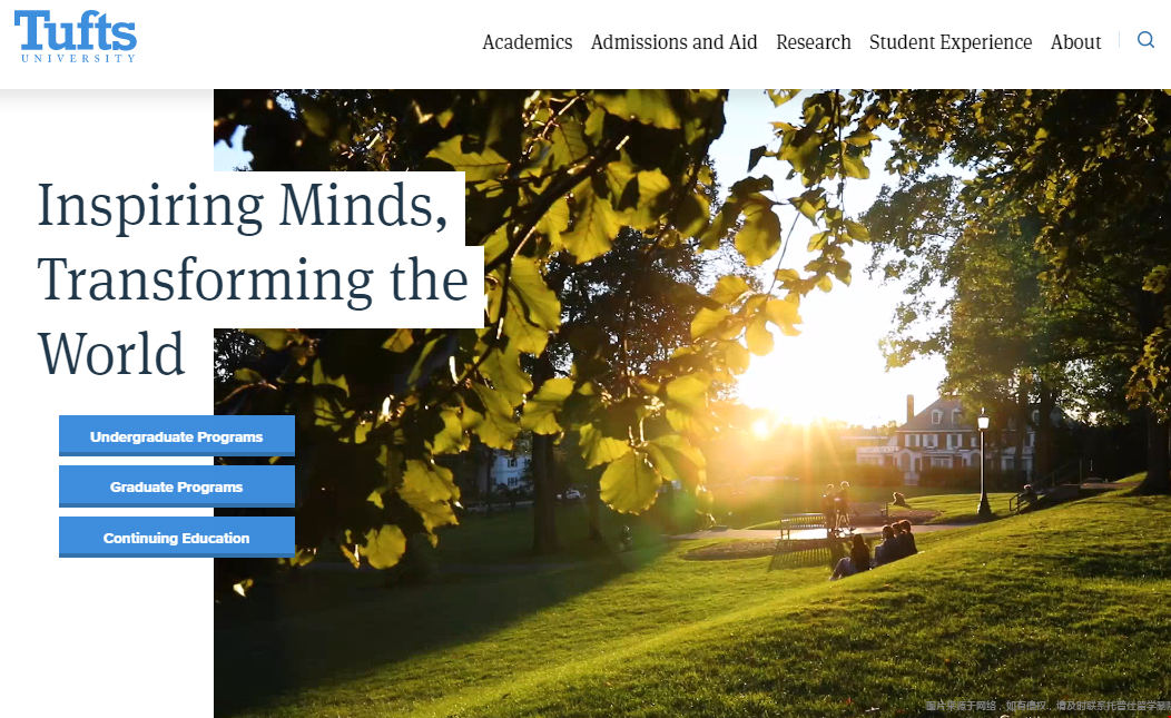塔夫茨大學官網.png