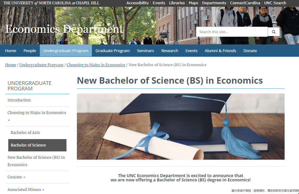 北卡教堂山新增本科經濟學BS學位.png