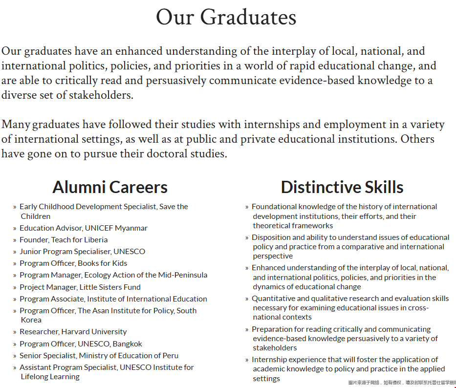 賓夕法尼亞大學教育學碩士介紹畢業生去向.png