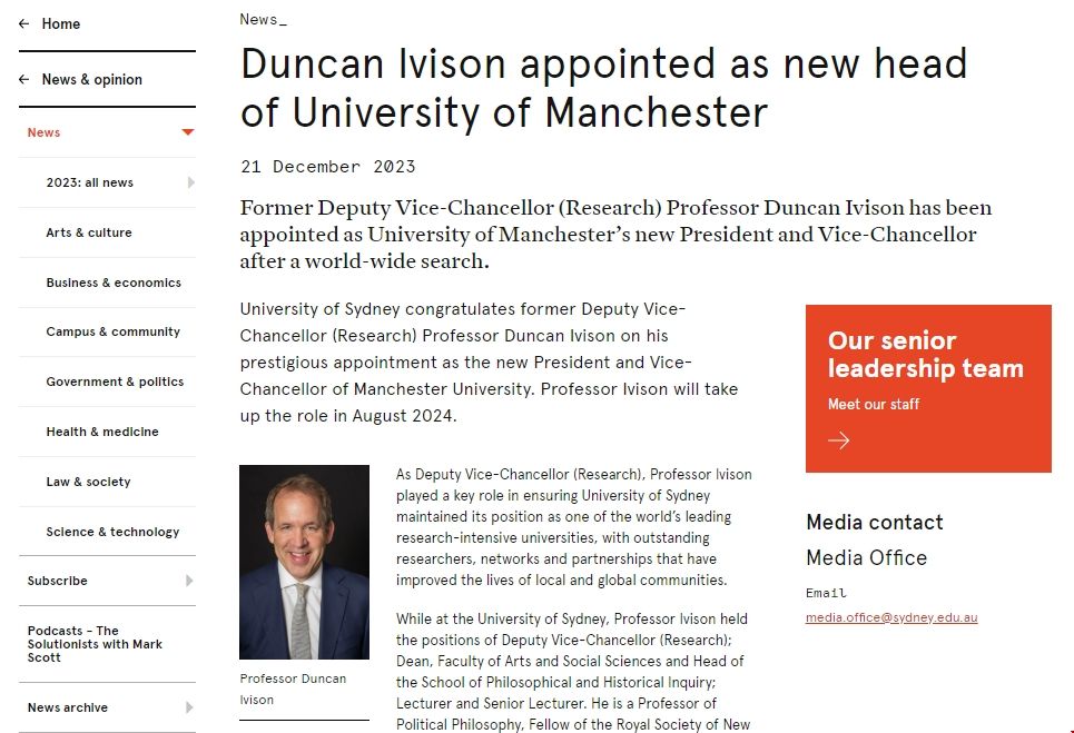 Ivison教授2024年接任曼徹斯特大學(xué)校長(zhǎng)職位.png