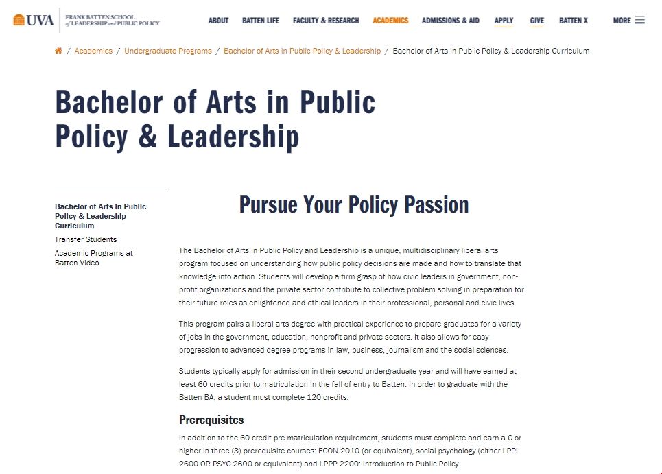 弗吉尼亞大學公共政策專業學費png