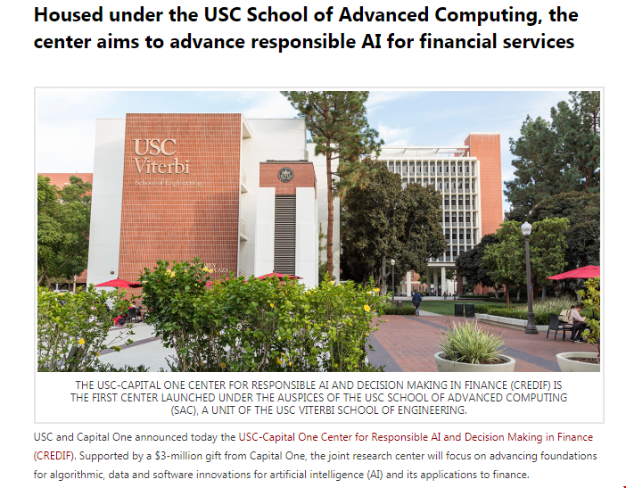 南加州大學與Capital One聯合成立CREDIF中心.png